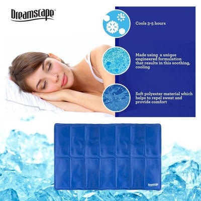 Gel Cooling Pad Bed Mattress Cool Mat Sleep Aid Yoga Pet Pillow 120 x 70cm - Extra Large - 1260
