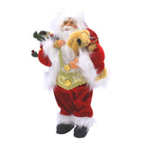 30cm traditional Santa Claus Christmas figure in red