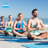 Adventure Peaks blue EVA camping roll mat – 180 x 50cm