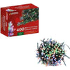 400 multi-coloured LED chaser Christmas lights – 27.9m