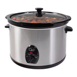 Quest 5L stainless steel slow cooker, 320W