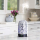 Airomé Reflection 100ml silver mosaic essential oil diffuser