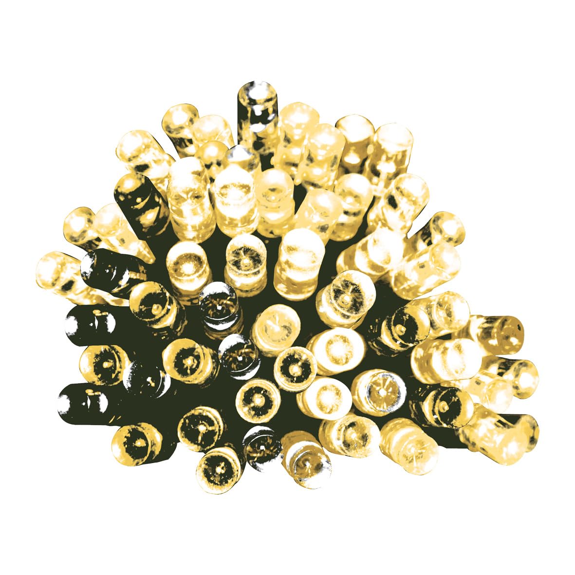 100 warm white LED Christmas lights – 9.9m