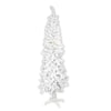 6ft slimline white artificial Christmas tree – 560 tips