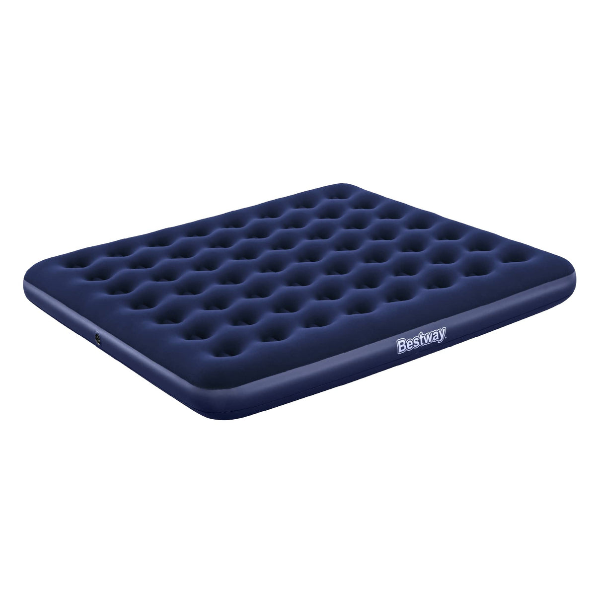 Bestway king double flocked airbed – 203 x 183 x 22cm