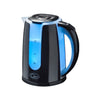 Quest black dual-colour LED 1.7L kettle