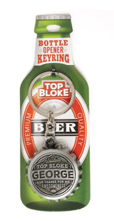History & Heraldry Top Bloke George bottle opener keyring