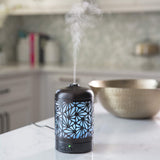 Airomé Bronze Palmette 100ml ultrasonic essential oil diffuser