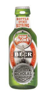 History & Heraldry Top Bloke Nicholas bottle opener keyring