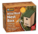 Urban Essentials wooden wild bird nest box
