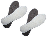 Two pairs of Espice lambswool insoles, UK size 41/42