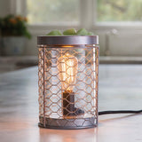 Candle Warmers Etc. Chicken Wire vintage bulb fragrance warmer