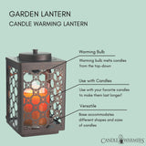 Candle Warmers Etc. bronze geometric candle warmer lantern