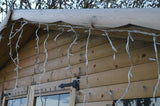 Premier 360 LED blue outdoor snowing icicle lights