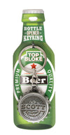 Top Bloke Bottle Top Design Key Ring Bottle Opener - Personalised to The Name of"Scott"