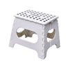 Knight white 29cm folding step stool