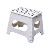 Knight white 29cm folding step stool