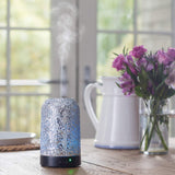 Airomé Reflection 100ml silver mosaic essential oil diffuser