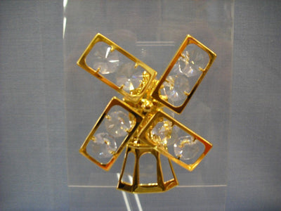 HARTES Swarovski Crystal Windmill Suncatcher
