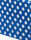 Royal Blue Decorative Dots Table Cover