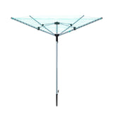 Laundry Mate white 40m four-arm rotary clothes airer