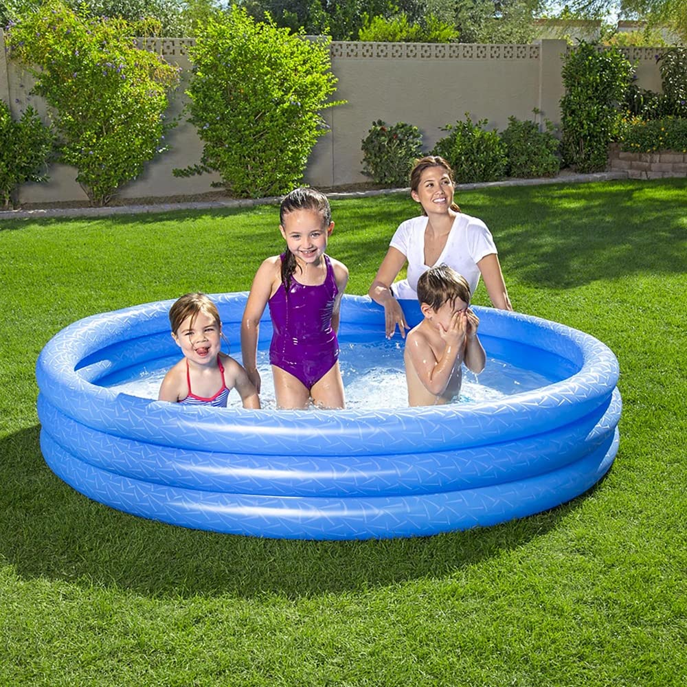 Bestway 1.83m three-ring inflatable play pool