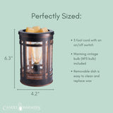 Candle Warmers Etc. Mission vintage bulb fragrance warmer