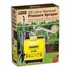 20 litre manual backpack pressure sprayer with long lance