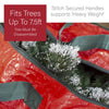 The Christmas Workshop Decoration and Christmas Tree Storage Bags/Moisture and Dust Proof/Large Capacity with Zipper/Transport and Store Ornaments (Christmas Tree Storage Bag)