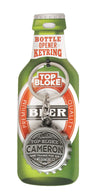 Top Bloke Bottle Top Design Key Ring Bottle Opener - Personalised to The Name of"Cameron"