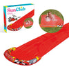 5m inflatable garden water slide with sprinkler