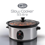 Quest 3.5L 200W slow cooker with ceramic pot
