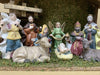 Nativity Stable & 11 Porcelain Figures - 98017