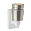 Candle Warmers Etc. brushed chrome plug-in fragrance warmer