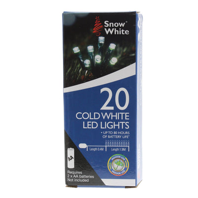 PMS 20 COLD WHITE B/OP LED LIGHTS IN COL BOX & 24PC DISPLAY