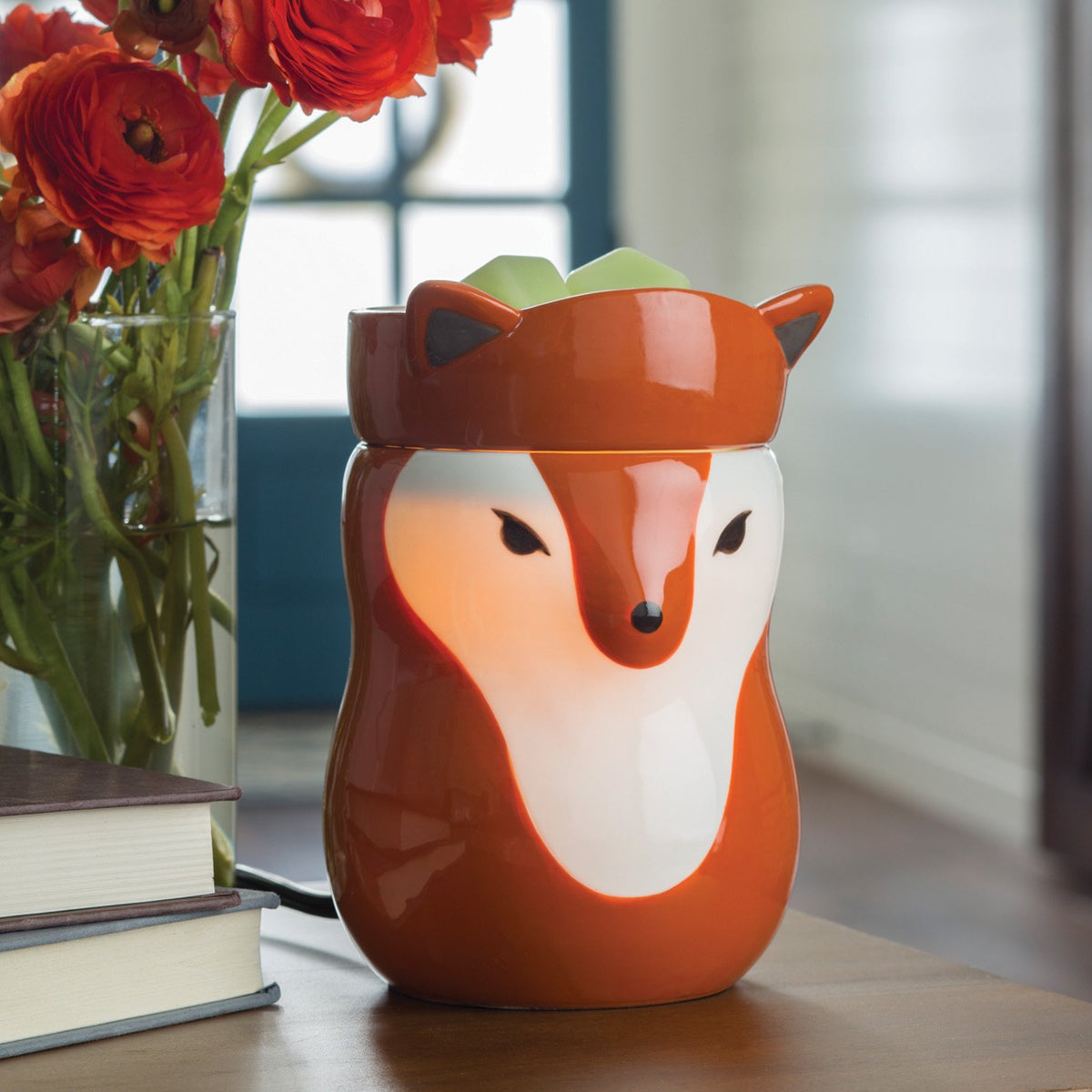 Candle Warmers Etc. Fox illumination wax melt fragrance warmer