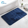 Your bathroom Bath Mat (2 Piece) Machine Washable Ultra Soft Memory Foam Non-Slip Bath Mat For Bathrooms Quick Dry Polyester Fiber Toilet Shower Pedestal Foot Mat Super Water Absorbent Mould Free