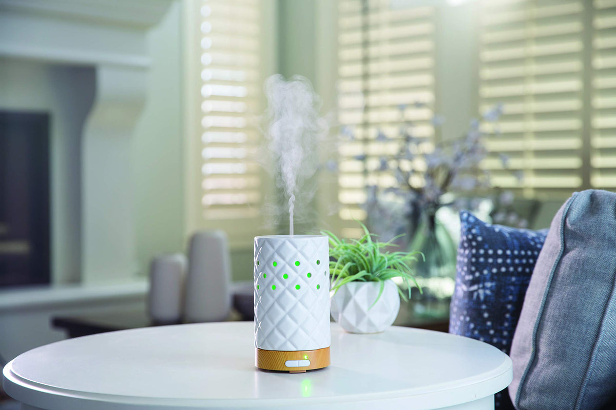 Airomé Matte Diamond 100ml ceramic essential oil diffuser