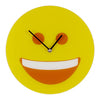 Emotiworld Collection Large 30cm Glass Quartz Wall Clock "Smiling"