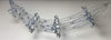 Premier blue and silver 9ft four-section Christmas garland
