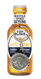 History & Heraldry Top Bloke Carl bottle opener keyring