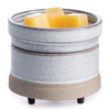 Candle Warmers conical white 2-in-1 wax and jar candle warmer
