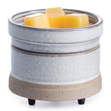 Candle Warmers conical white 2-in-1 wax and jar candle warmer