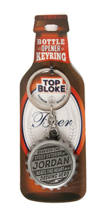 History & Heraldry Top Bloke Jordan bottle opener keyring
