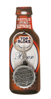 Top Bloke Bottle Top Design Key Ring Bottle Opener - Personalised to The Name of"Jordan"