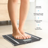 Bauer digital body analyser scales with tempered glass platform