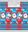 Pack of 10 traditional 30.5cm Santa and snowman Christmas crackers