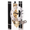 Wm Widdop 4 Column Black Clock Arabic Dial - W2888