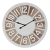 Widdop HESTIA 2 Tone Round Wall Clock Arabic Dial 50cm