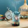 Airome Llama Medium Kid, Tween/Teen Glass Essential Oil Diffuser|100 mL Humidifying Ultrasonic Aromatherapy Diffuser 8 Colorful LED Lights, Intermittent & Continual Mist, Auto Shut-Off, Blue